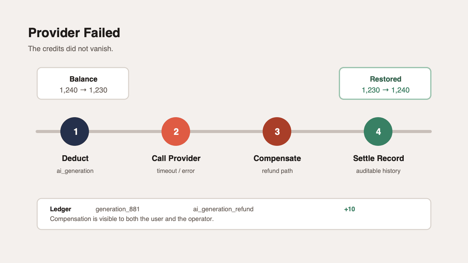 What Happens When AI Generation Fails After Credits Are Deducted?
